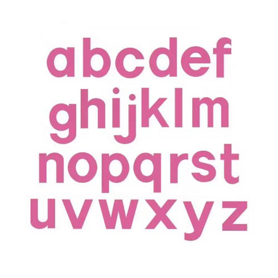 Sizzix Bigz Alphabet Set Block 3 1/2in Lowercase Letters