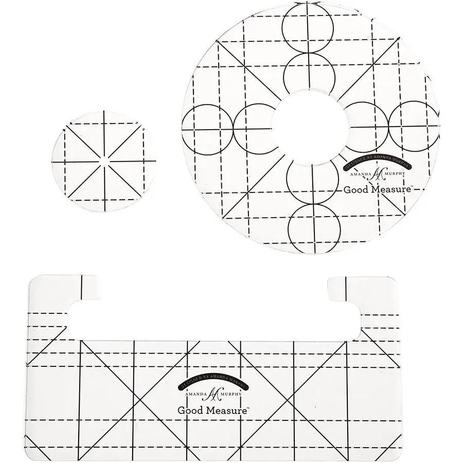 Good Measure Long Arm Every Jubilee Quilting Template Ruler 3 PC Set