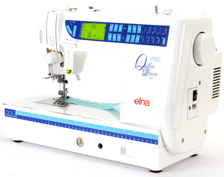 ELNA Quilters Dream Pro 7200 Sewing Machine eBay