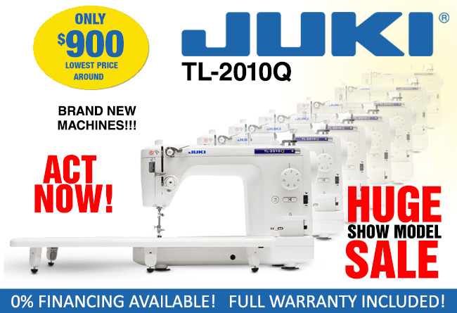 Juki Tl Q Show Model Long Arm Sewing Quilting Machine Ebay