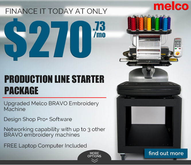 Melco Embroidery Machines