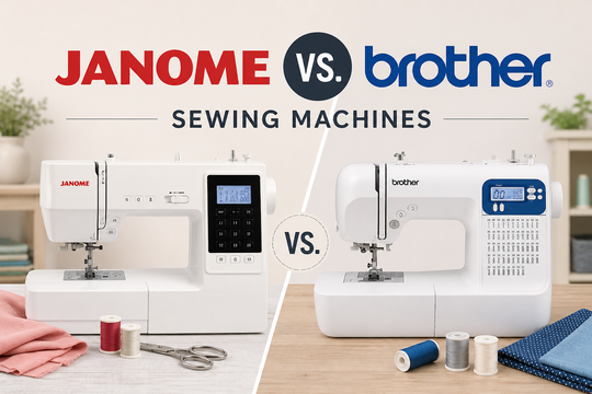 Janome vs. Brother Sewing Machines Comparison