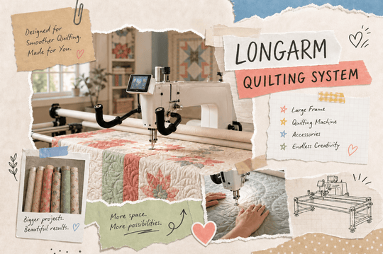 What Is a Longarm Quilting System and What Does It Include? - Sewingmachinesplus.com
