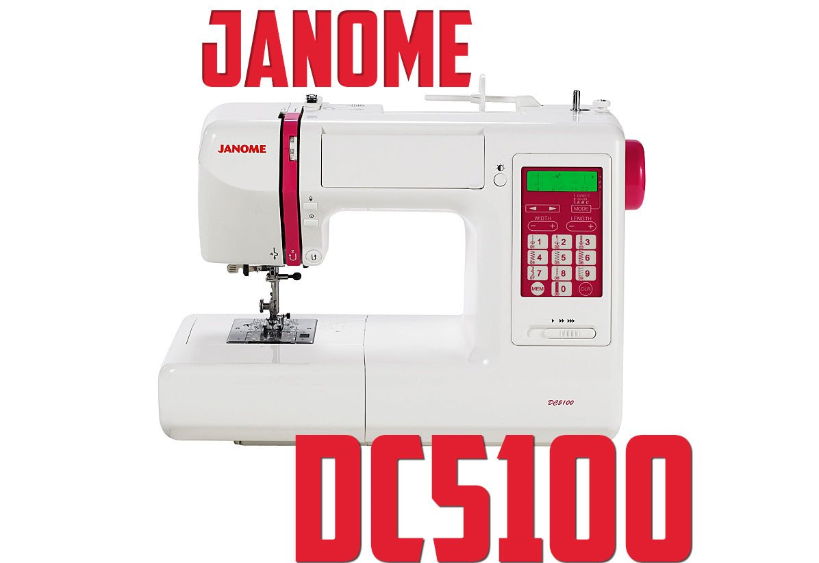 Janome DC5100 Sewing Machine Review - Sewingmachinesplus.com