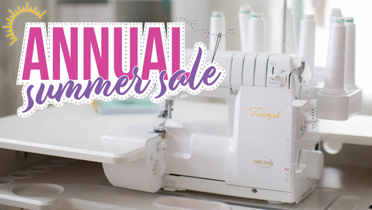 Baby Lock Annual Summer Sale Is Here — Best Prices of the Year on Select Machines + Special Financing