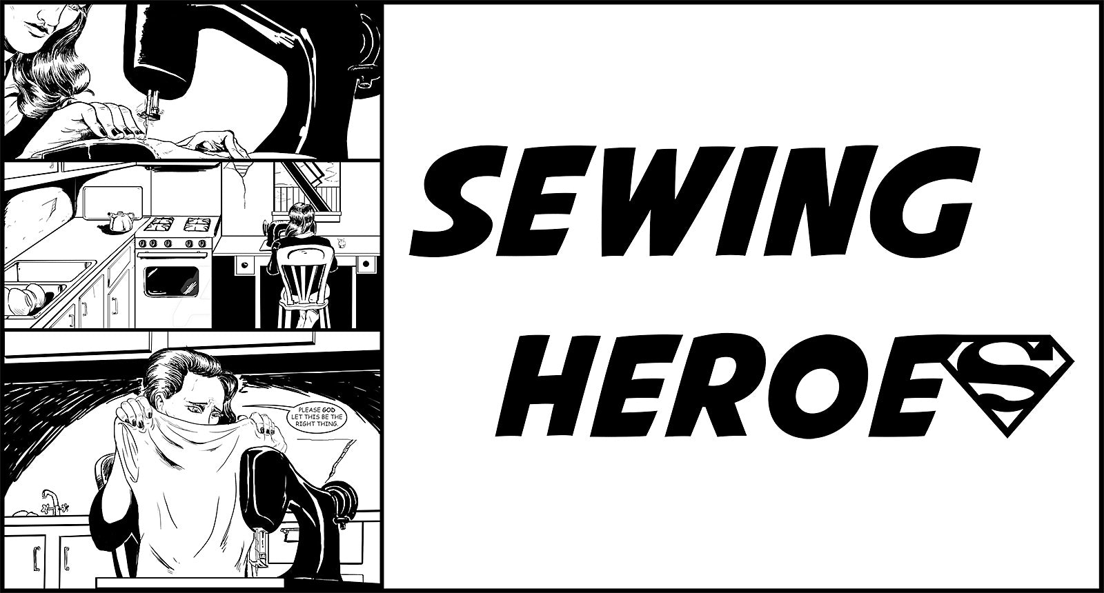 We Can Be Heroes - Sewingmachinesplus.com