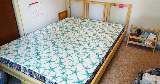 How to Sew a DIY Mattress Cover - Sewingmachinesplus.com