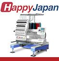 Happy Japan Embroidery Machines - Sewingmachinesplus.com