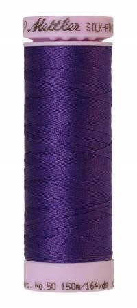 Mettler Silk-Finish 164 Yards, 50 wt. - Color Iris Blue - 100% Cotton (9105-0030)