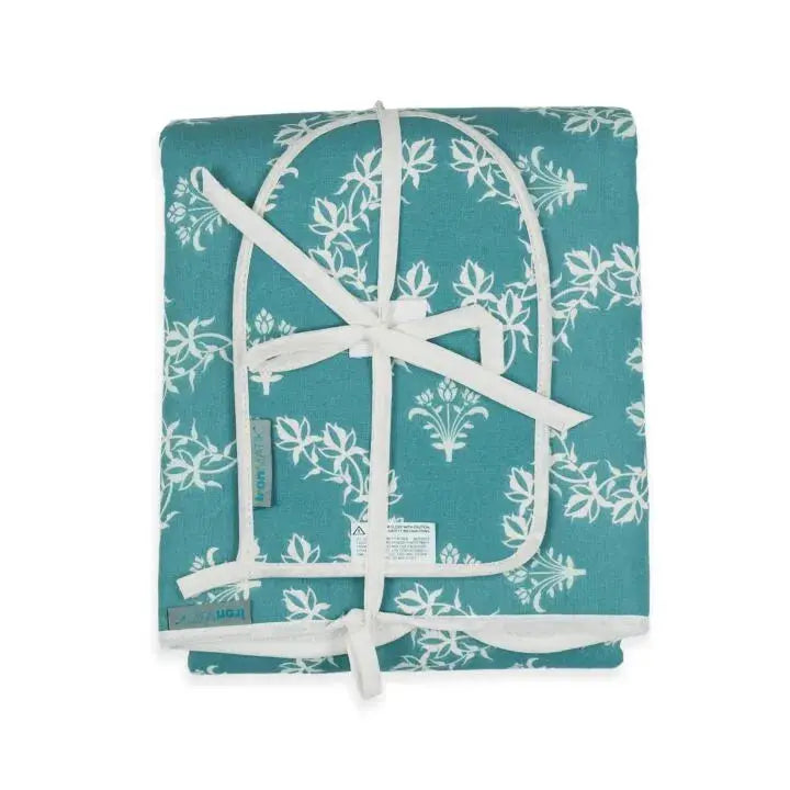 Jaipur Blue - The Ultimate Ironing Mat & Steam Glove Bundle