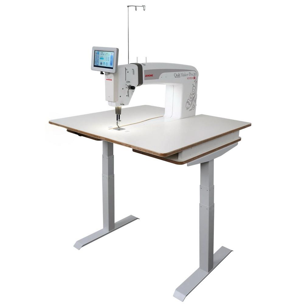 Janome Quilt Maker Pro 20 Versa Longarm Sit Down Quilting Machine - Sewingmachinesplus.com