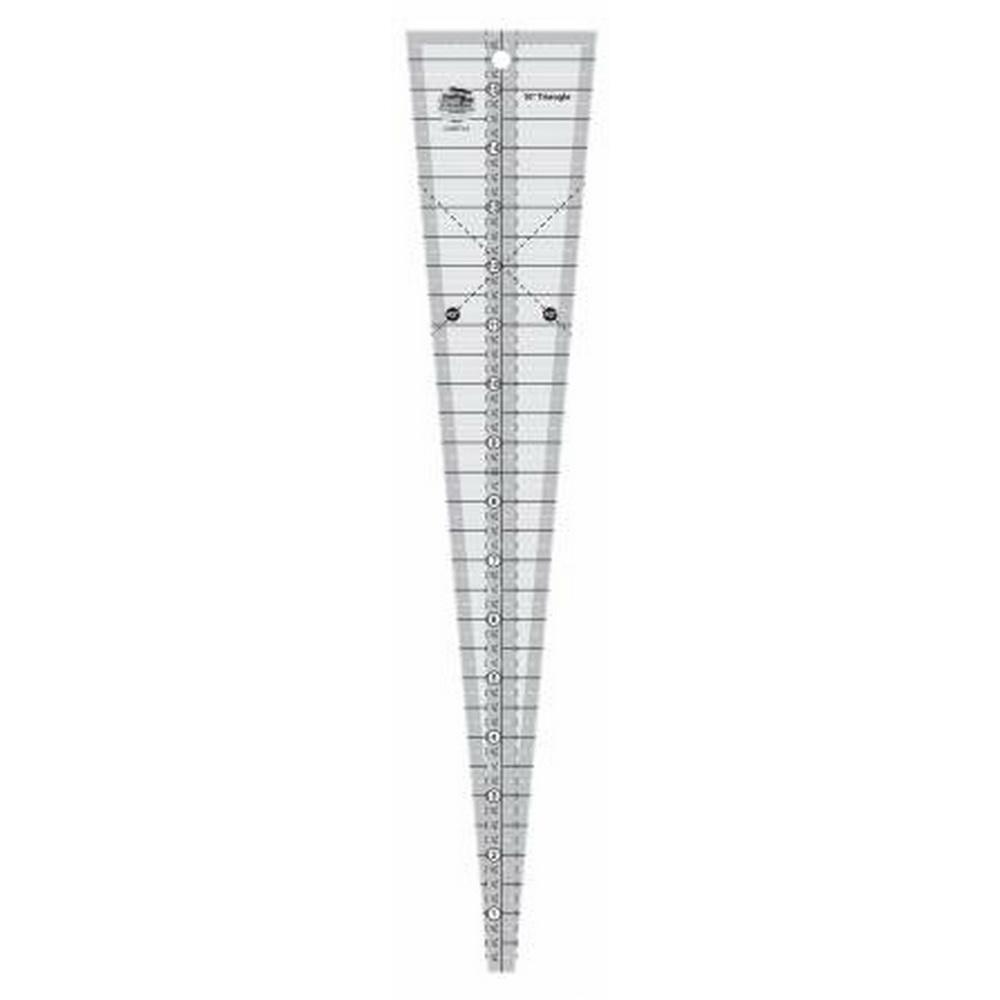 Creative Grids 10 Degree Triangle Ruler - Sewingmachinesplus.com