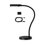 UberLight Flex Led Task Light, USB with Base, Black - Sewingmachinesplus.com