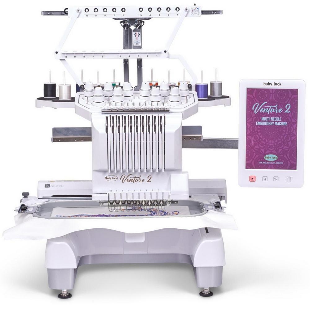 Baby Lock Venture 2 Multi - Needle Embroidery Machine - Sewingmachinesplus.com