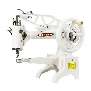 Consew 29B Single Needle with large bobbin, 12in Cylinder Arm, Shoe Repair and Mending, Lockstitch Machine