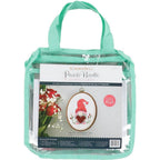 Kimberbell Punch Needle Plus Kit - Be My Gnomie Wood Oval Frame - Sewingmachinesplus.com