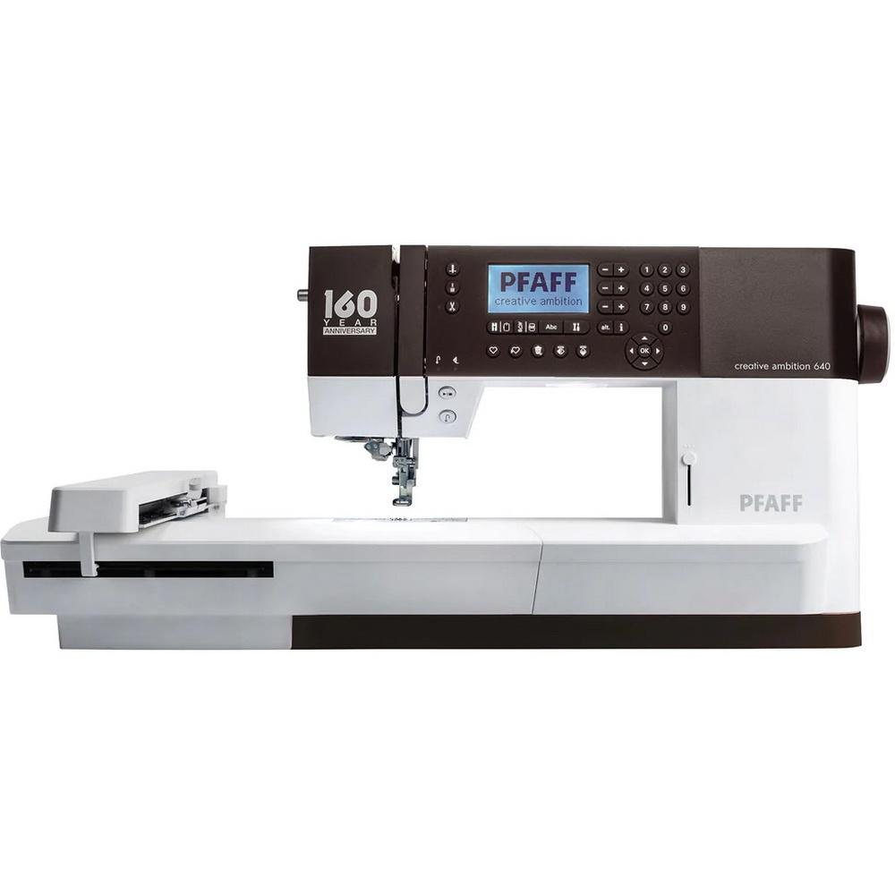 Pfaff Creative Ambition 640 Sewing and Embroidery Machine (OPEN BOX MODEL) - Sewingmachinesplus.com