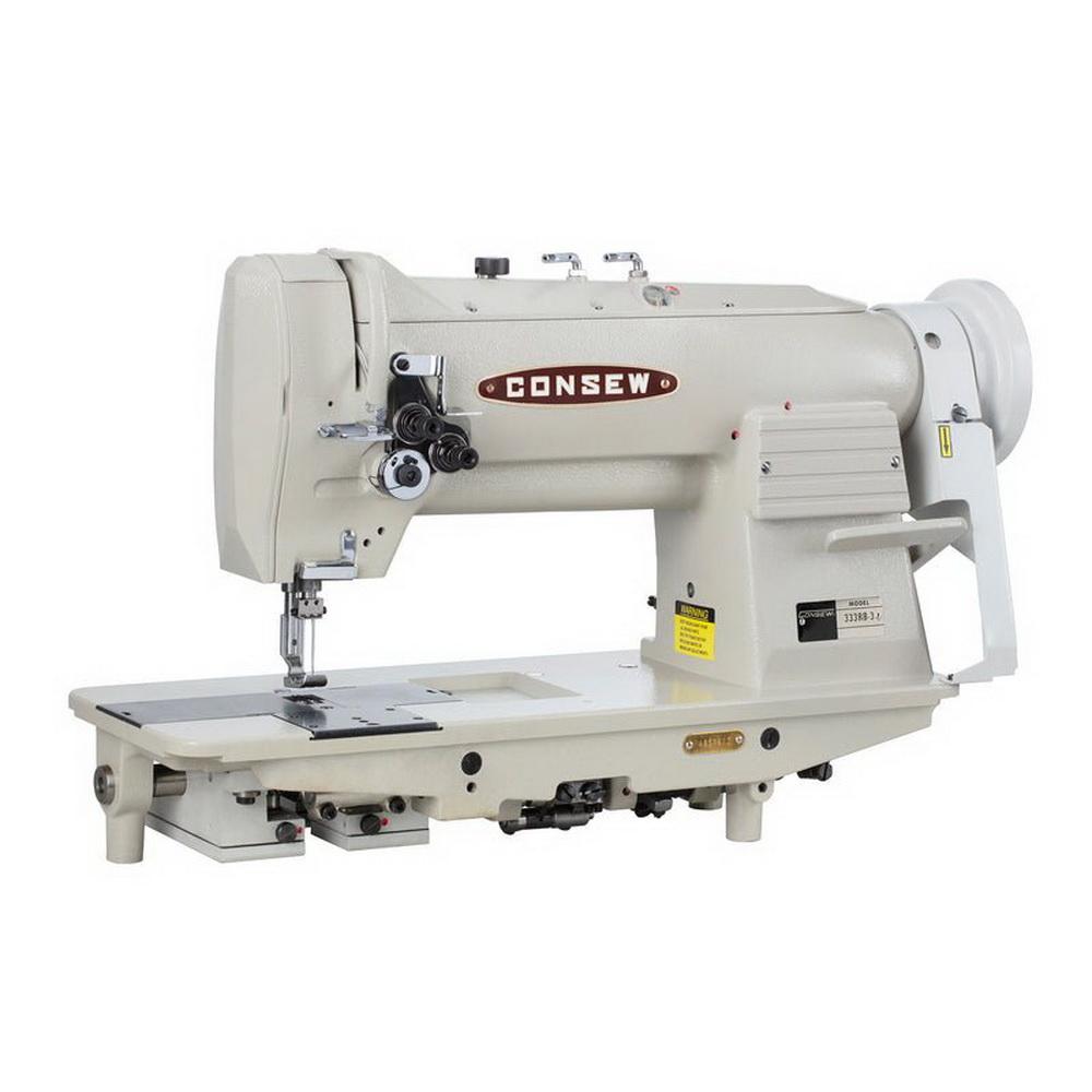 Consew 333RB-3 High Speed, Two Needle, Drop Feed, Needle Feed, Lockstitch Machine