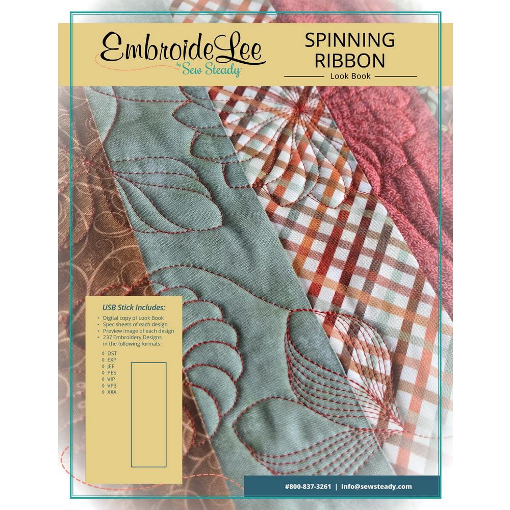 Sew Steady Spinning Ribbon Embroidelee Collection - Sewingmachinesplus.com