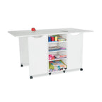 Kangaroo Sewing Furniture Kookaburra, Kangaroo and Joey II Bundle Cabinet Set (Ash White) - Sewingmachinesplus.com