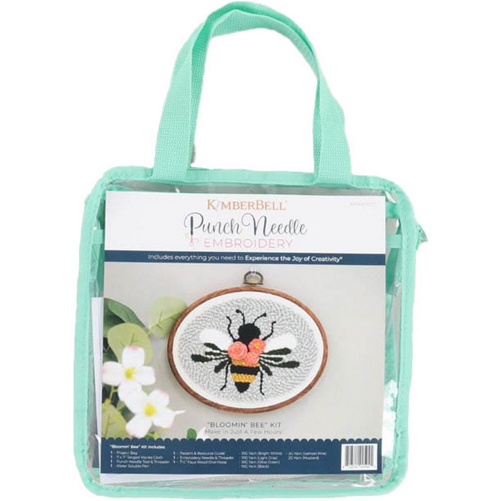 Kimberbell Bloomin Bee – Punch Needle Plus Kit - Sewingmachinesplus.com