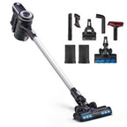 Simplicity S65 Premium cordless stick vacuum with multiple attachments and blue LED roller head