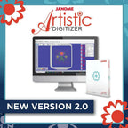 Janome Artistic Digitizer 2.0 - Sewingmachinesplus.com