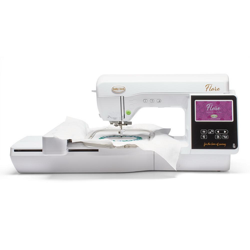 Baby Lock Flare Single Needle Embroidery Machine (OPEN BOX MODEL) - Sewingmachinesplus.com