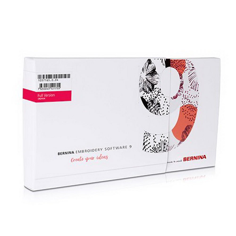 BERNINA Embroidery Software 9 Creator - Sewingmachinesplus.com