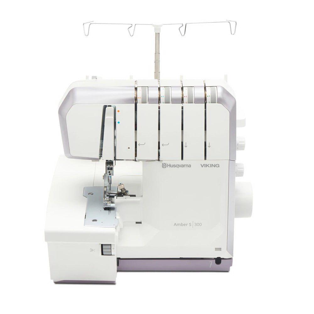 HUSQVARNA VIKING AMBER S300 Overlock Machine - Sewingmachinesplus.com