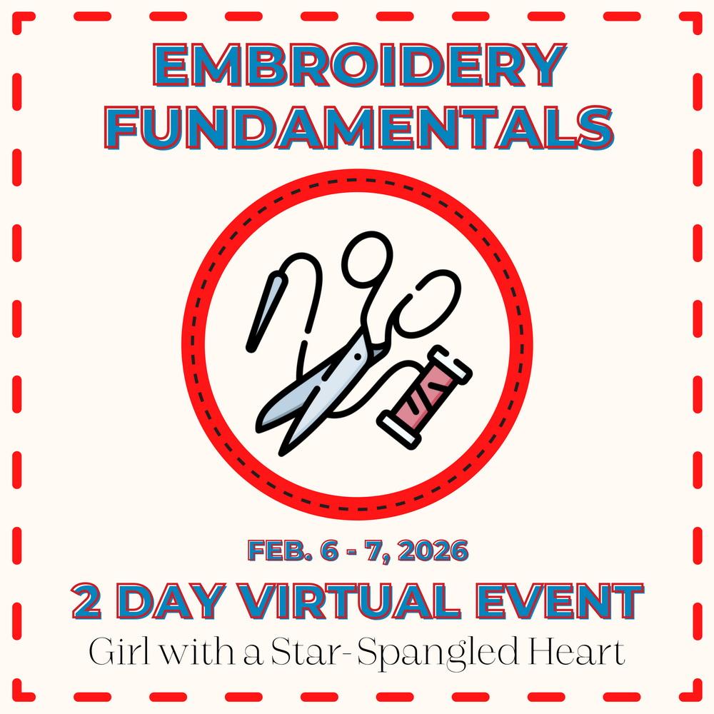 Embroidery Fundamentals 2 Day Virtual Workshop with Mary Nesnay - Sewingmachinesplus.com