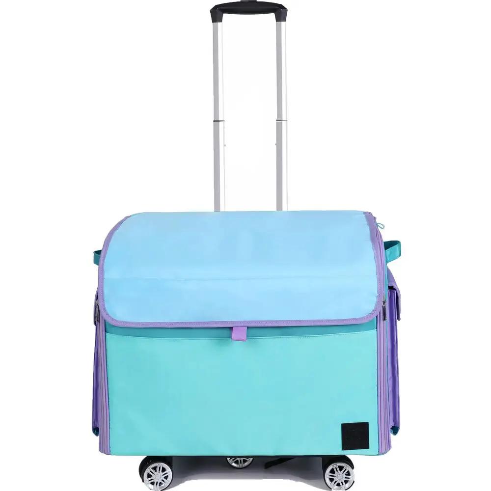 The Goat Tote - The Rolling Goat Sewing Machine Travel Bag - Laguna - Sewingmachinesplus.com