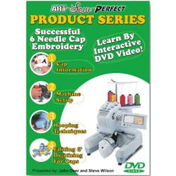 Successful 6-needle Cap Embroidery DVD by John Deer & Steve Wilson