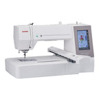 Janome Memory Craft 500E Embroidery Machine (OPEN BOX MODEL) - Sewingmachinesplus.com