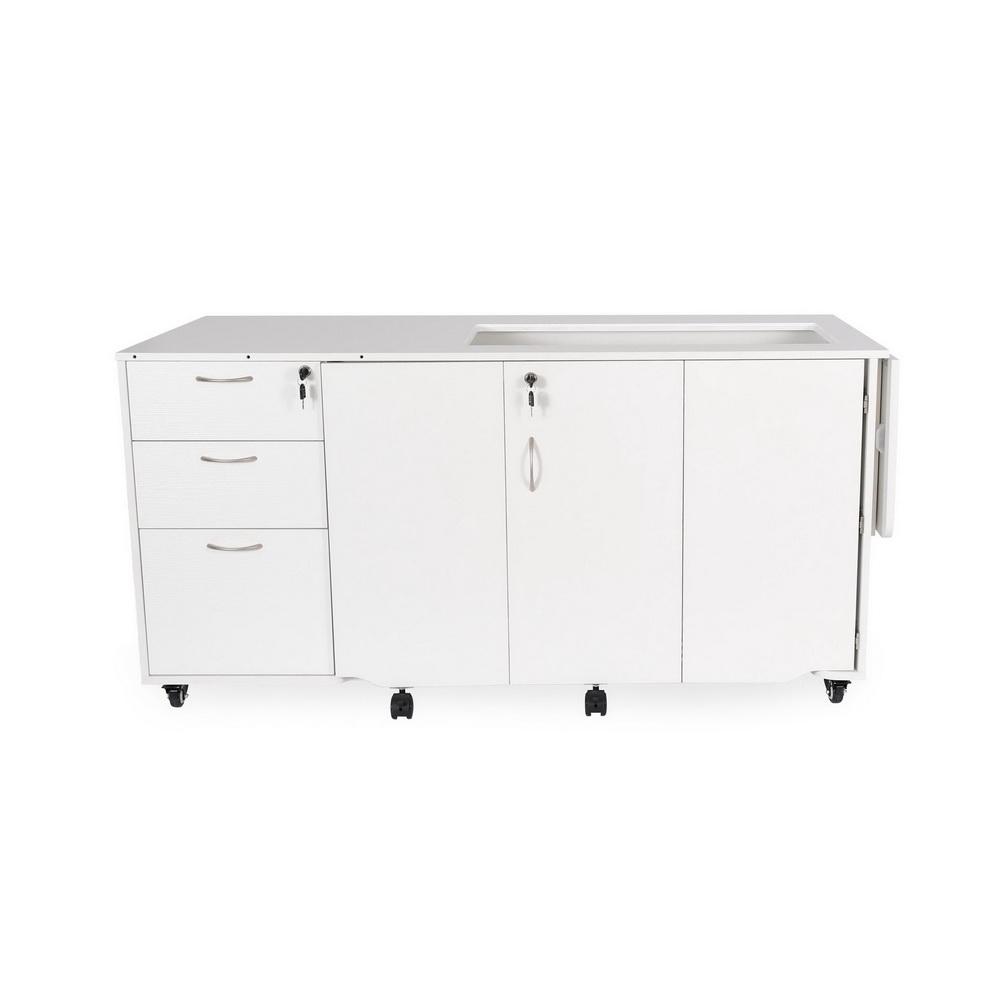 Kangaroo Sewing Sydney Cabinet with Electric Lift , Multiple Finishes