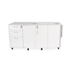 Kangaroo Sewing Sydney Cabinet with Electric Lift , Multiple Finishes