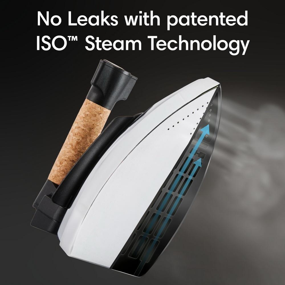 Reliable 4100IR Professional Steam Iron 7 Long Steam Hose, 120V with ISO Steam Technology - Sewingmachinesplus.com