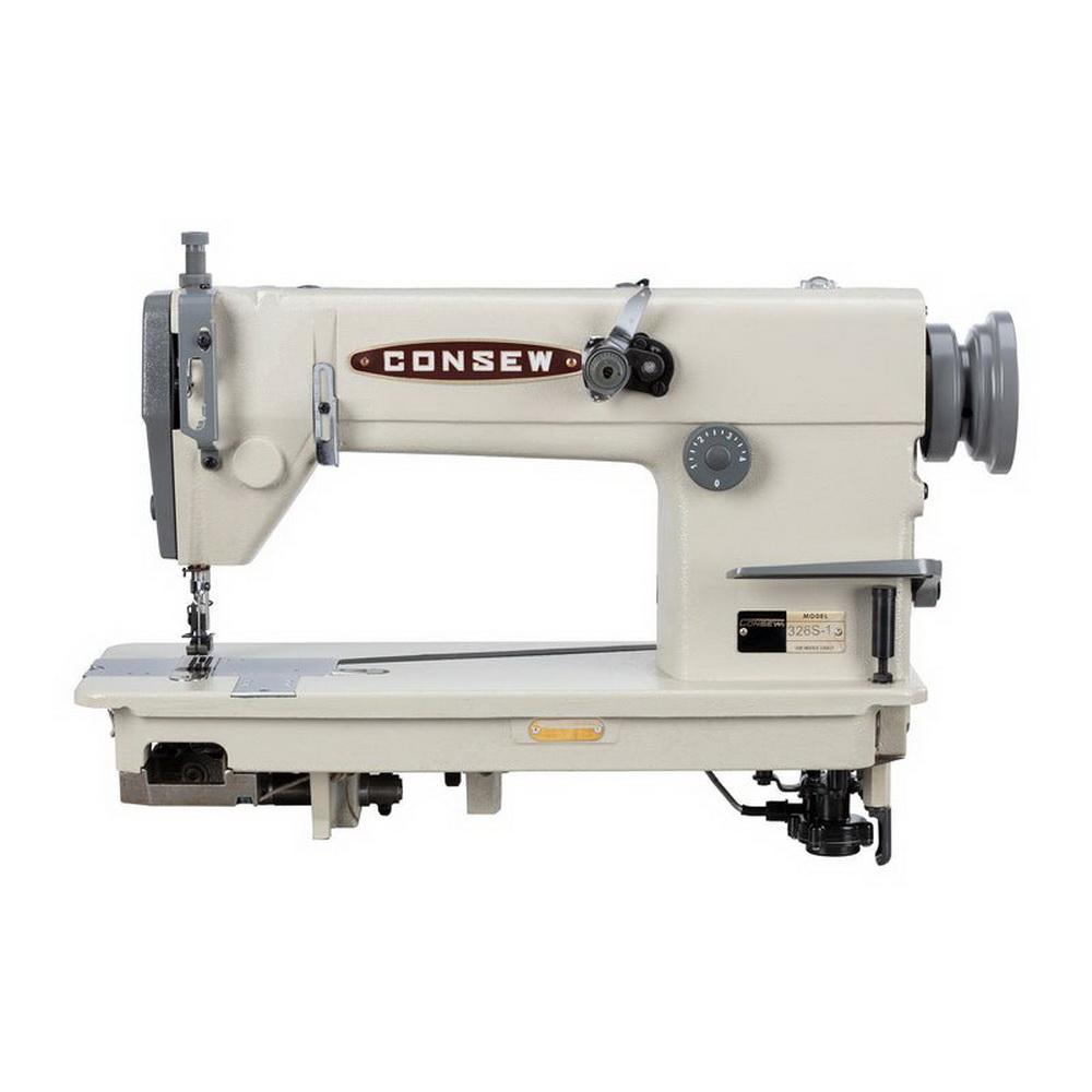 Consew 326S - 1 High Speed, Single Needle, Drop Feed, Double Chainstitch - Sewingmachinesplus.com