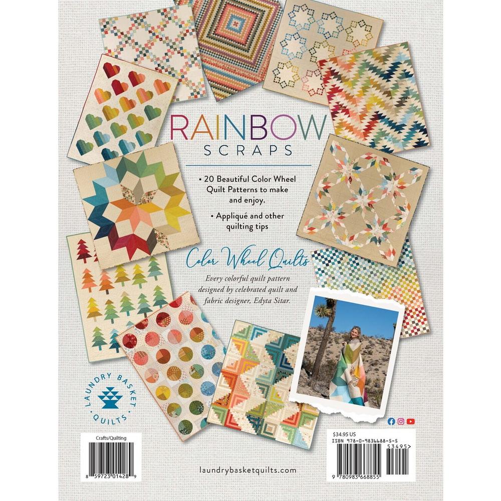 Laundry Basket Quilts Rainbow Scraps - Book - Sewingmachinesplus.com