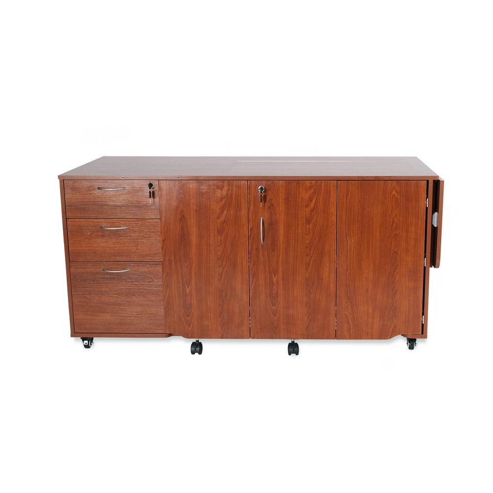 Kangaroo Sewing Sydney Cabinet with Electric Lift , Multiple Finishes