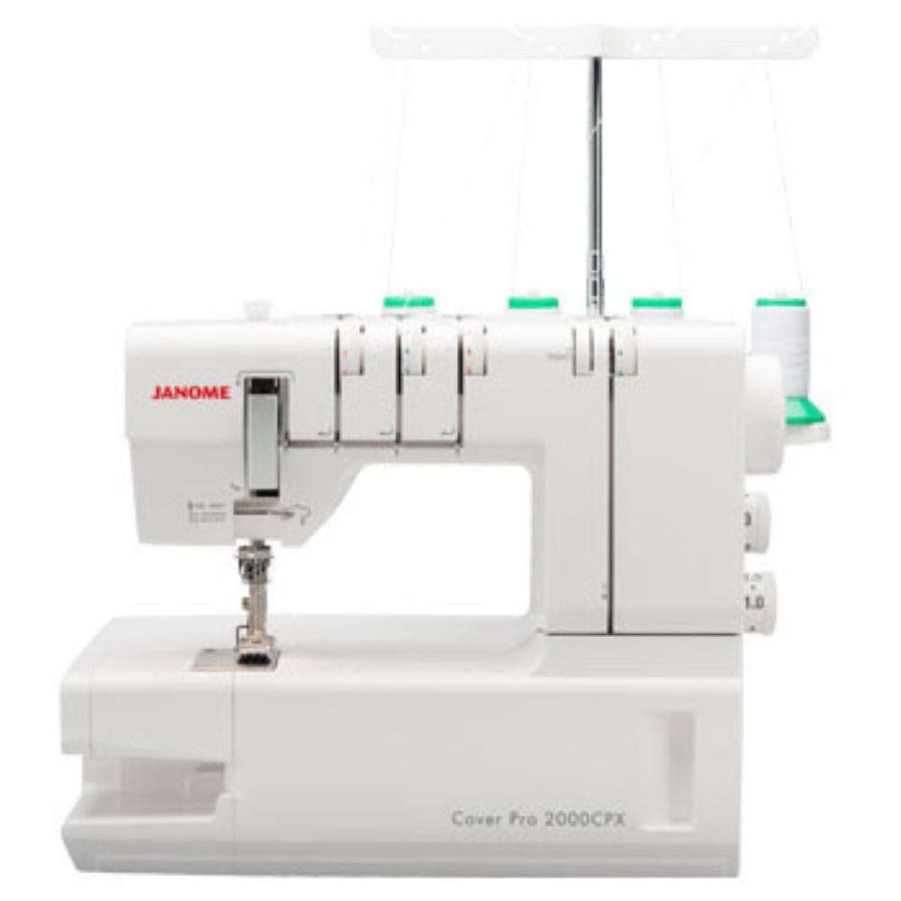 Janome Cover Pro 2000CPX (OPEN BOX MODEL) - Sewingmachinesplus.com