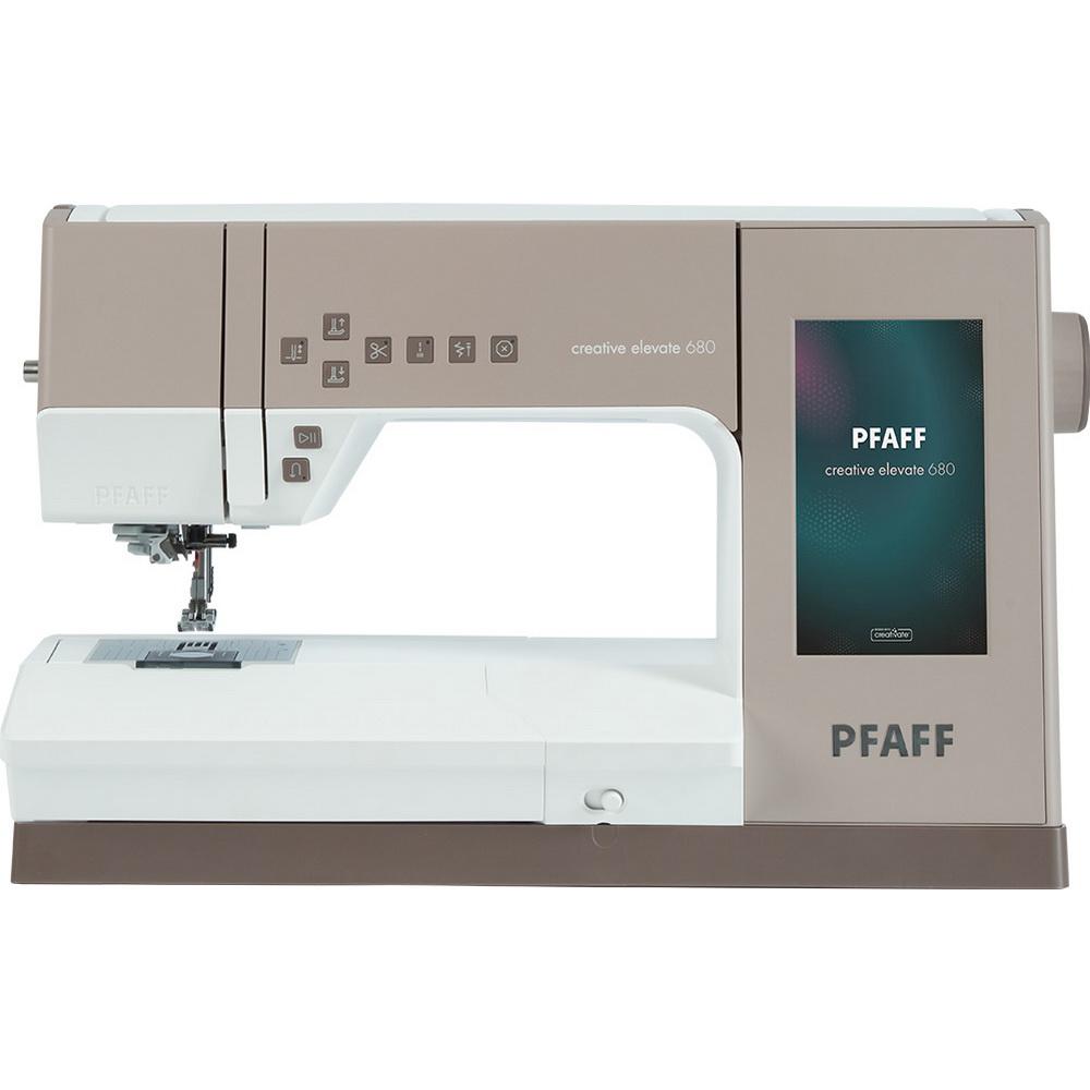 Pfaff Creative Elevate 680 Sewing Machine with Embroidery Unit - Sewingmachinesplus.com