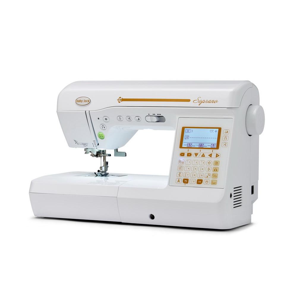 Baby Lock Soprano Sewing Machine (OPEN BOX MODEL) - Sewingmachinesplus.com