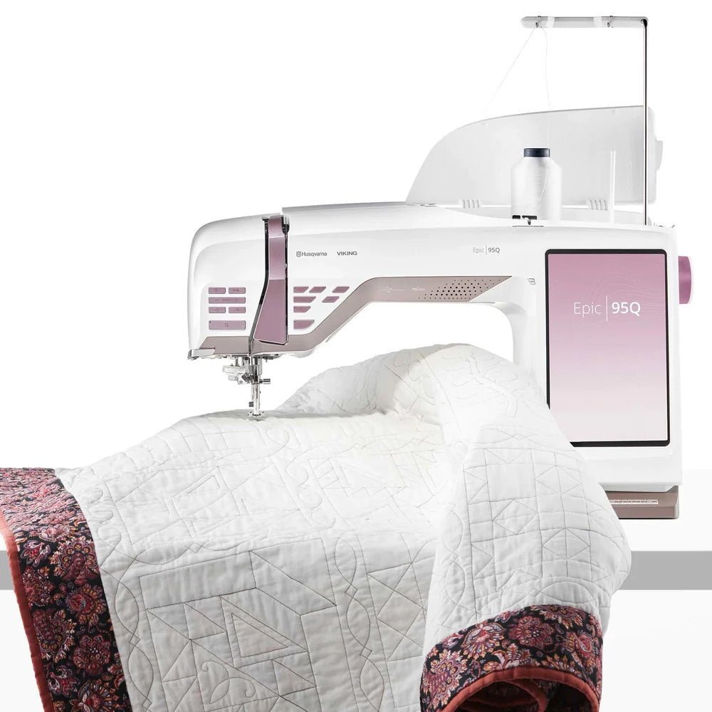 Husqvarna Viking Epic 95Q Sewing Machine (Factory Serviced)