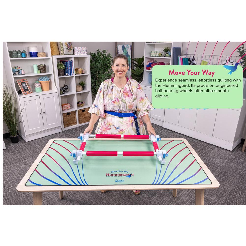 The Hummingbird Free Motion Hoop - Sewingmachinesplus.com