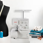 Janome 8002D Serger (OPEN BOX MODEL) - Sewingmachinesplus.com