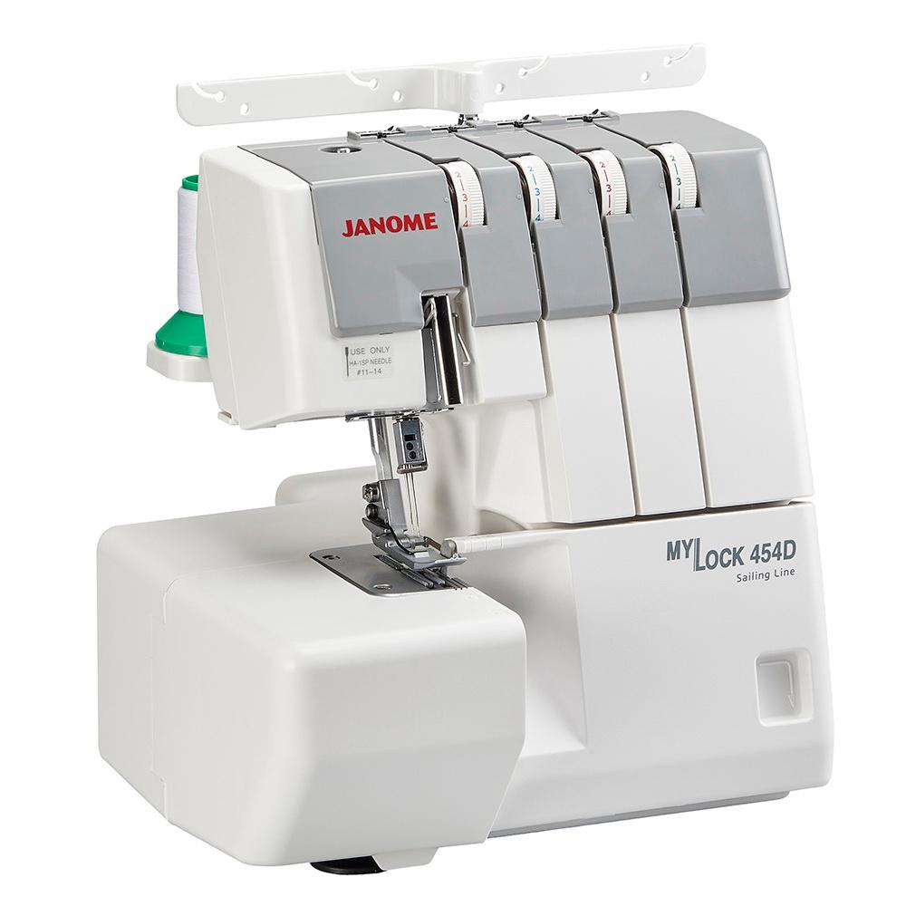 Janome MyLock 454D Sailing Line Serger Machine (OPEN BOX MODEL) - Sewingmachinesplus.com