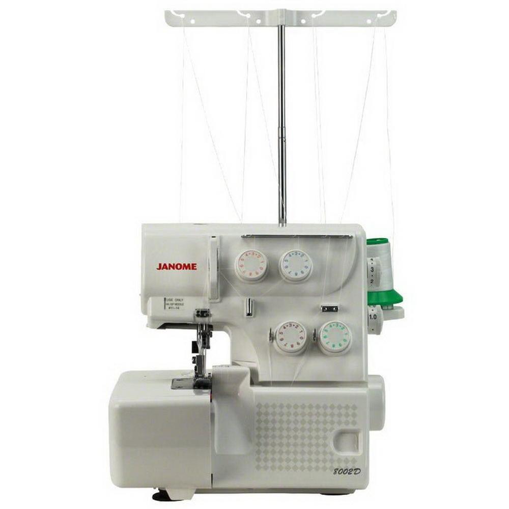 Janome 8002D Serger (OPEN BOX MODEL) - Sewingmachinesplus.com