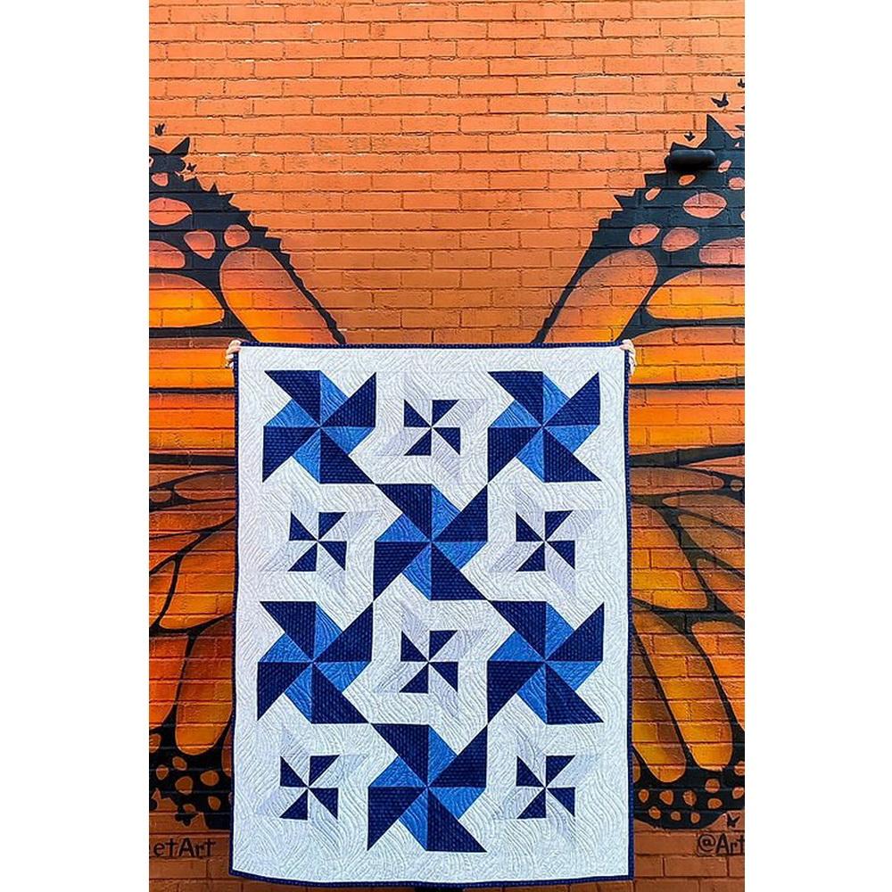 Seams Sew Me Quilt Pattern - Lovely Pinwheels - Sewingmachinesplus.com