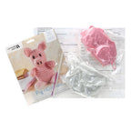 Leisure Arts Crochet Friend Kit - Pig - Sewingmachinesplus.com
